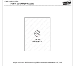 Lawn Fawn Stamp – Sweet Strawberry