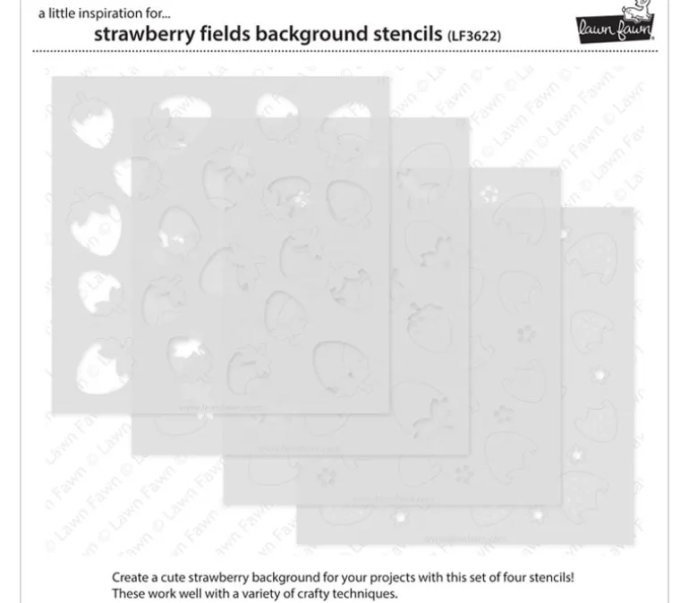 Lawn Fawn Stamp – Sweet Strawberry