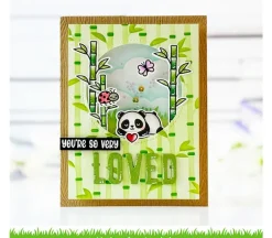 Lawn Fawn Stencil – Bamboo