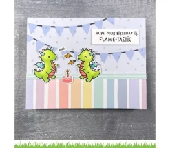 Lawn Fawn Stencil – Bunting Background
