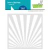 Lawn Fawn Stencil – Sunray Background
