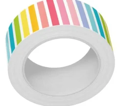 Lawn Fawn Vertical Rainbow Strips Washi Tape