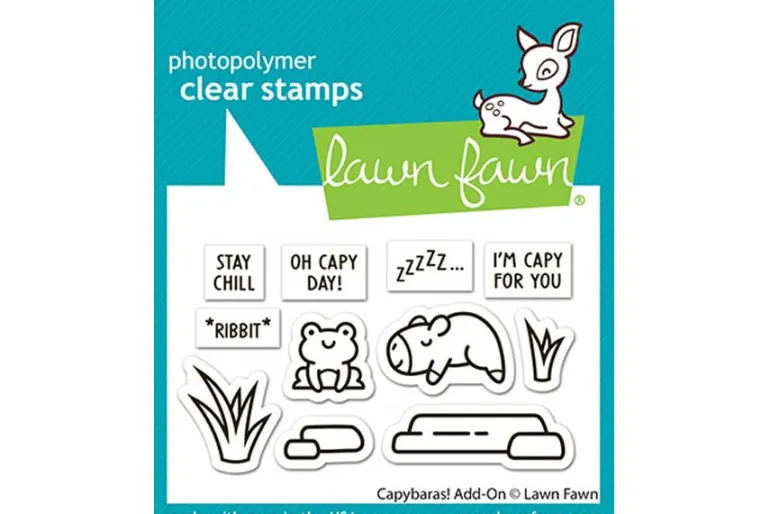 Lawn Fawn Washi Tape – Capybaras!