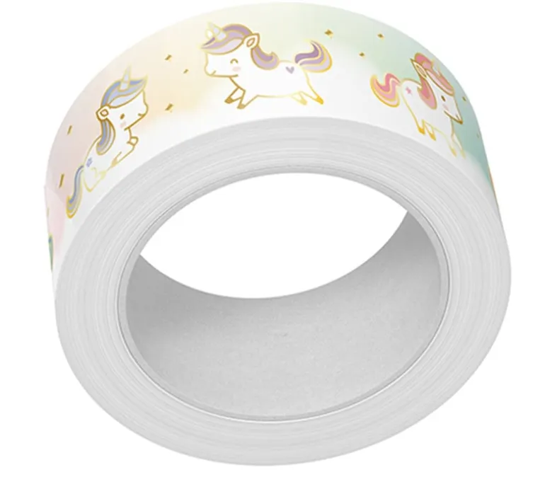 Lawn Fawn Washi Tape – Unicorn Party Foil