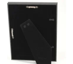 Lawrence Frame – Black and Silver (view sizes)