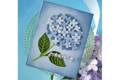 Layered Hydrangea Etched Die Set