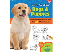 Learn To Draw Dogs & Puppies Book