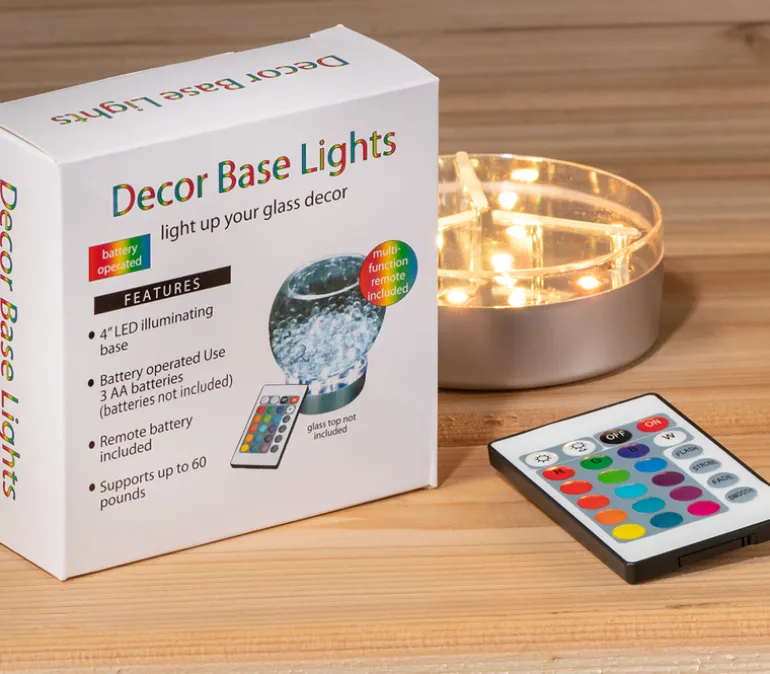 LED Base Light With Remote
