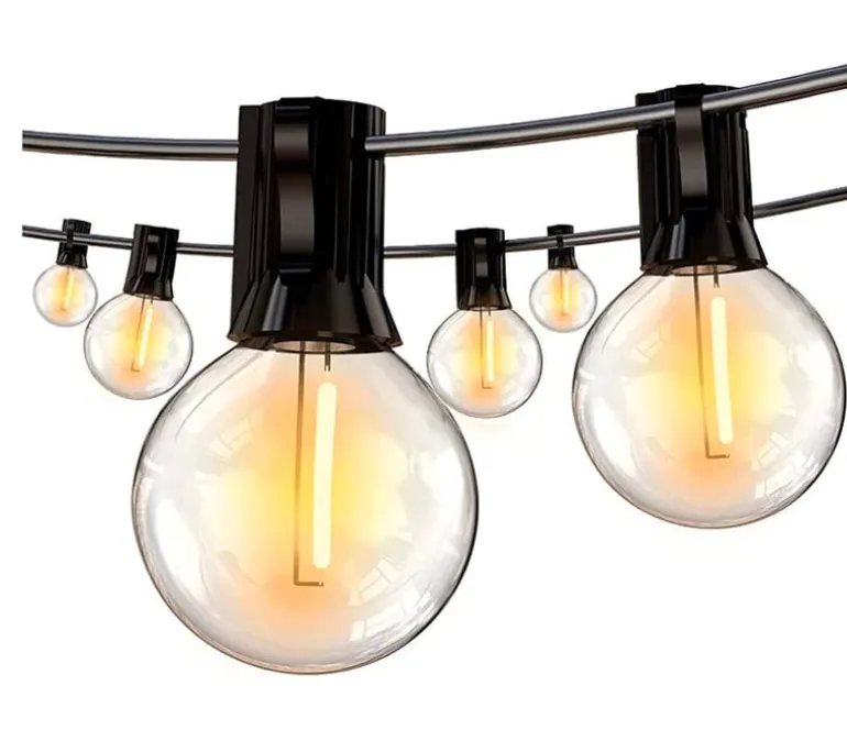 LED Patio Lights – Warm White – 15 Count