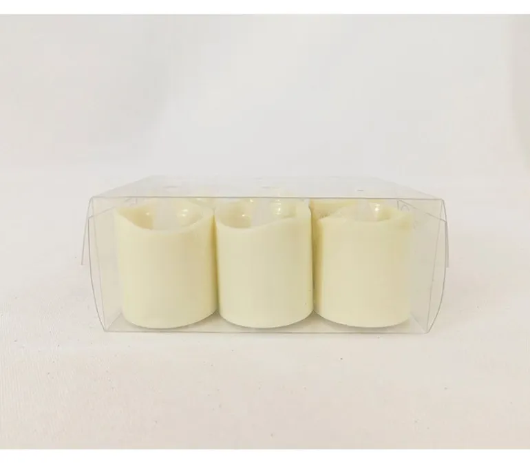 LED Tea Lights – 6 Piece Battery-Operated Set
