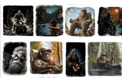 Legendary Loner Mysterious Mountain with Bigfoot