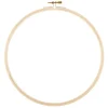 Leisure Art Essentials Wooden Embroidery Hoops – Round – 8-inch