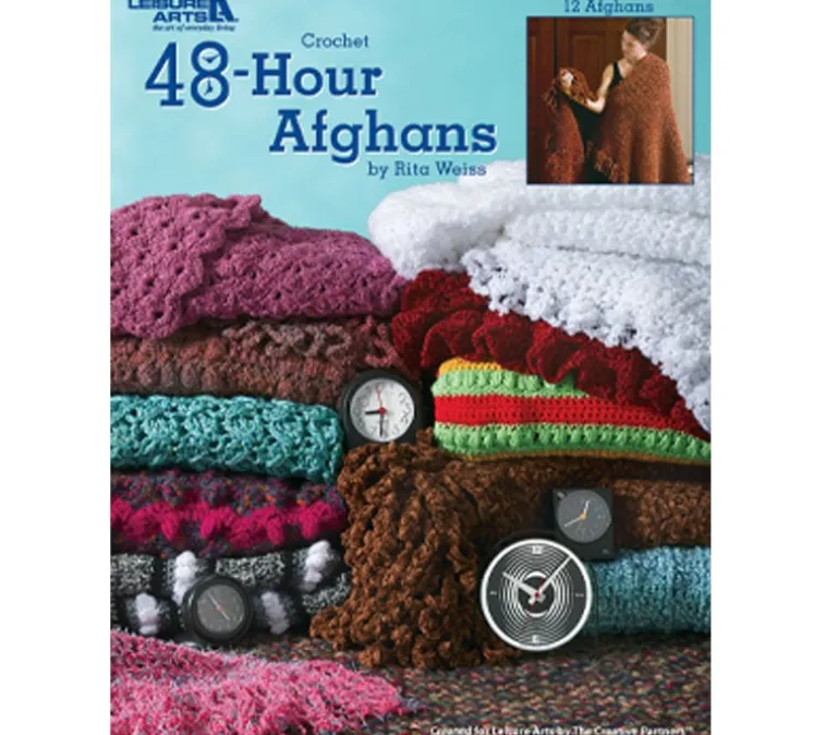 Leisure Arts Book – Crochet 48-Hour Afghans
