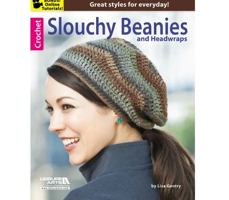 Leisure Arts Book – Slouching Beanies and Headwraps