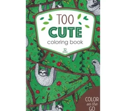 Leisure Arts Coloring Book – Color On The Go Too Cute