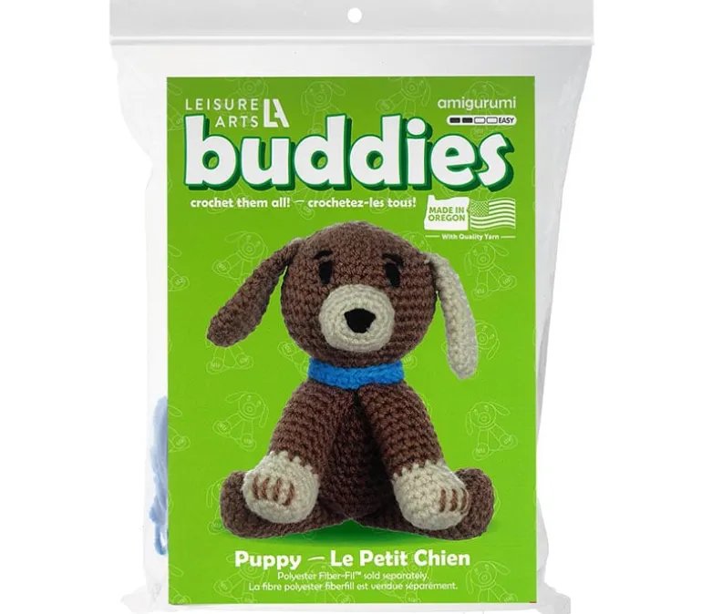 Leisure Arts Crochet Kit – Buddies Puppy