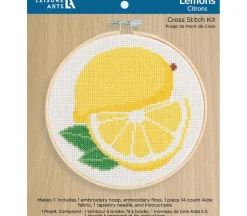 Leisure Arts Cross Stitch Kit – Oranges