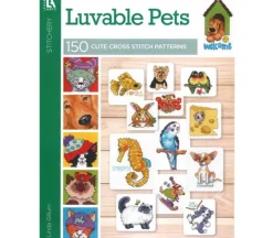 Leisure Arts Luvable Pets 150 Cute Cross Stitch Patterns