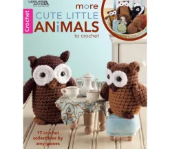 Leisure Arts More Cute Little Animals to Crochet Book #5125