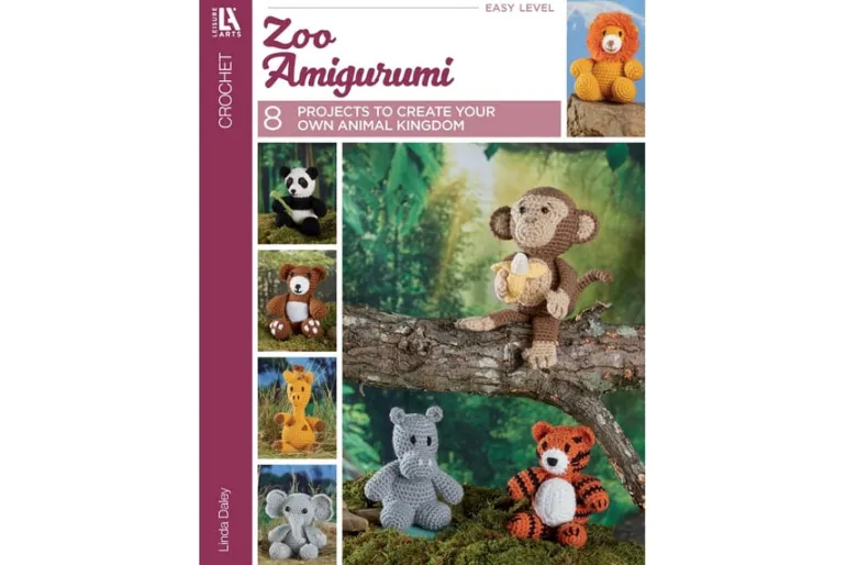 Leisure Arts On the Farm Amigurumi Crochet Book