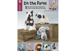 Leisure Arts On the Farm Amigurumi Crochet Book