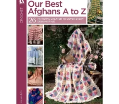 Leisure Arts Our Best Afghans A To Z Book #3014