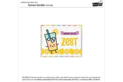 Lemon Border Die Set