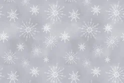 Let it Snow-man Plaid Medium Blue