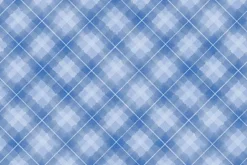 Let it Snow-man Plaid White Multi