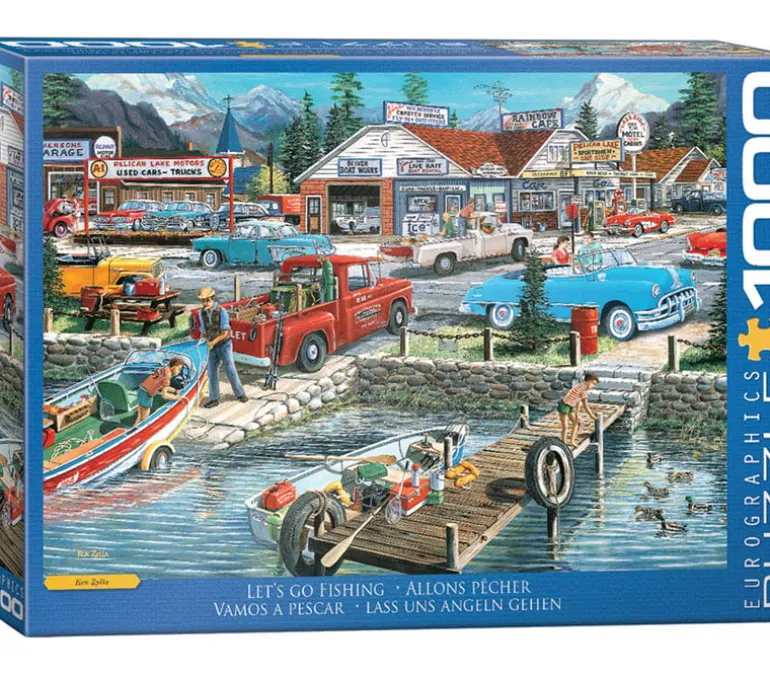 Lets Go Fishing Puzzle – 1000 Piece