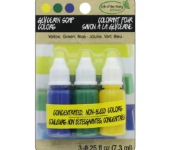 Life of the Party Glycerin – .75-ounce – Yellow Green and Blue