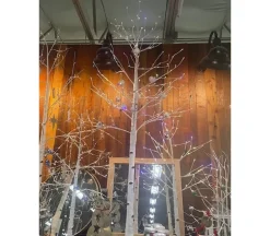 Lighted Birch Tree – 8-foot