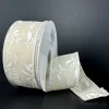Light Tan Vintage Velvet Ribbon – 1/8-inch