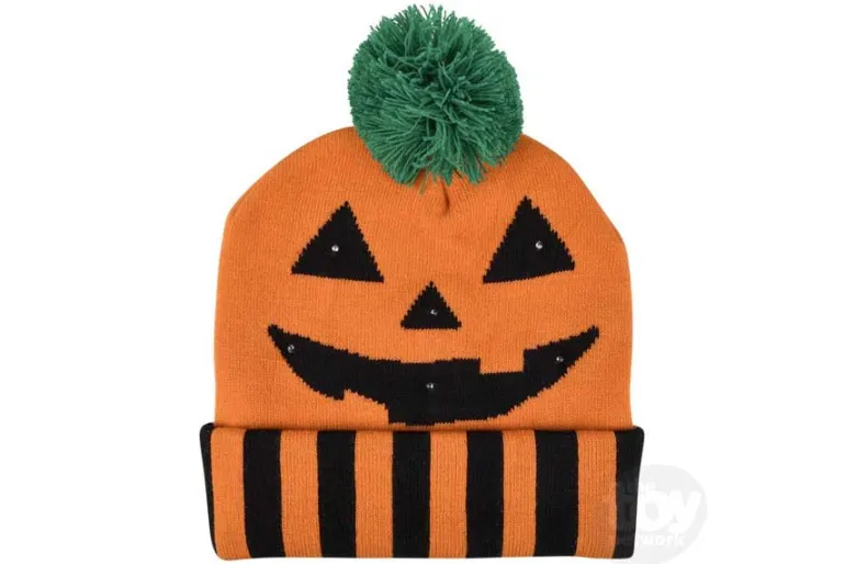 Light-Up Ghost Beanie Hat