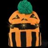 Light-Up Jack O Lantern Beanie Hat
