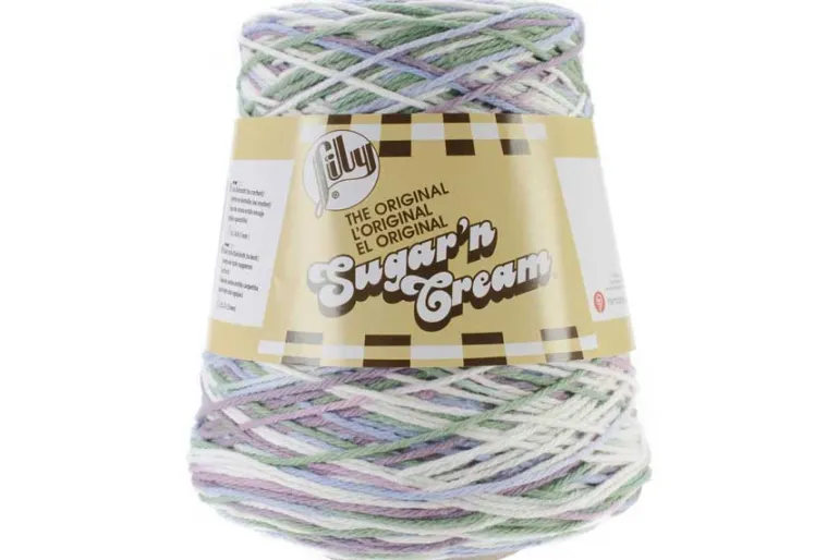 Lily Sugar n Cream Yarn – 14-Ounce Cone – Kitchen Breeze Ombre