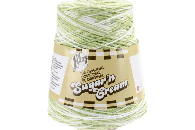 Lily Sugar n Cream Yarn – 14-Ounce Cone – Kitchen Breeze Ombre