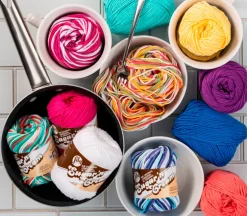 Lily Sugar’n Cream Yarn – 2-1/2-ounce (view colors)