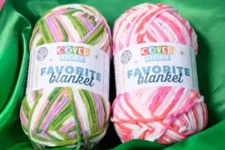 Lion Brand Cover  Story Favorite Blanket Yarn