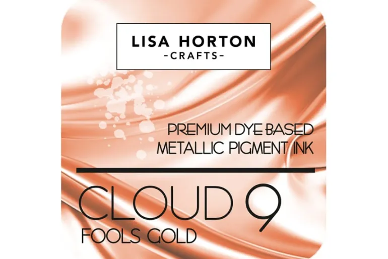 Lisa Horton Crafts Cloud 9 Metallic Ink Pad – Fools Gold
