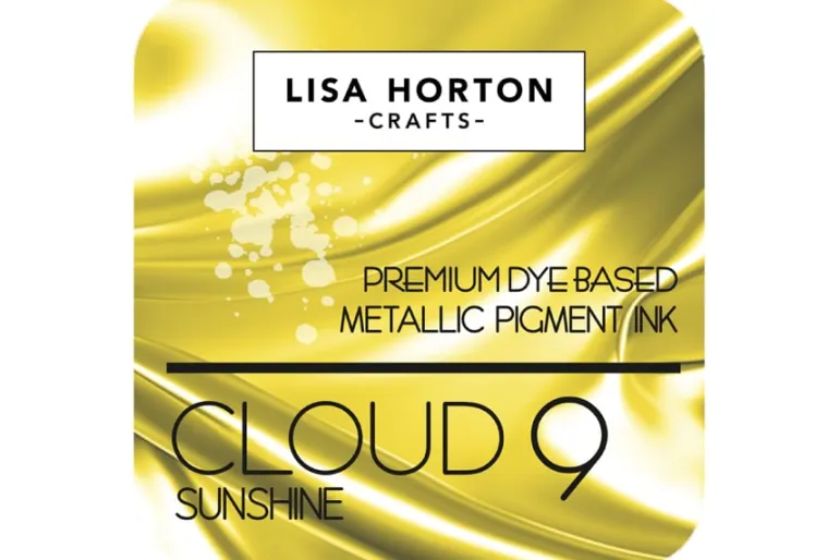 Lisa Horton Crafts Cloud 9 Metallic Ink Pad – Fools Gold