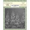 Lisa Horton Crafts Magnolia Corner 6″ x 6″ 3D Embossing Folder