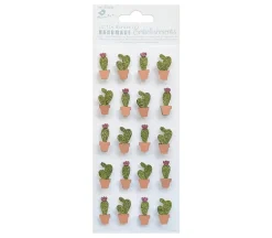 Little Birdie Watercolor Embellishment – Mini Cactus