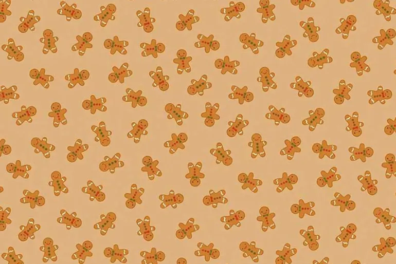 Little Forest Bite Me Gingerbread Toss