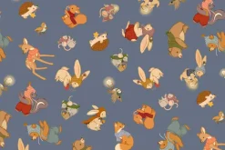 Little Friends Toss on Allure Blue