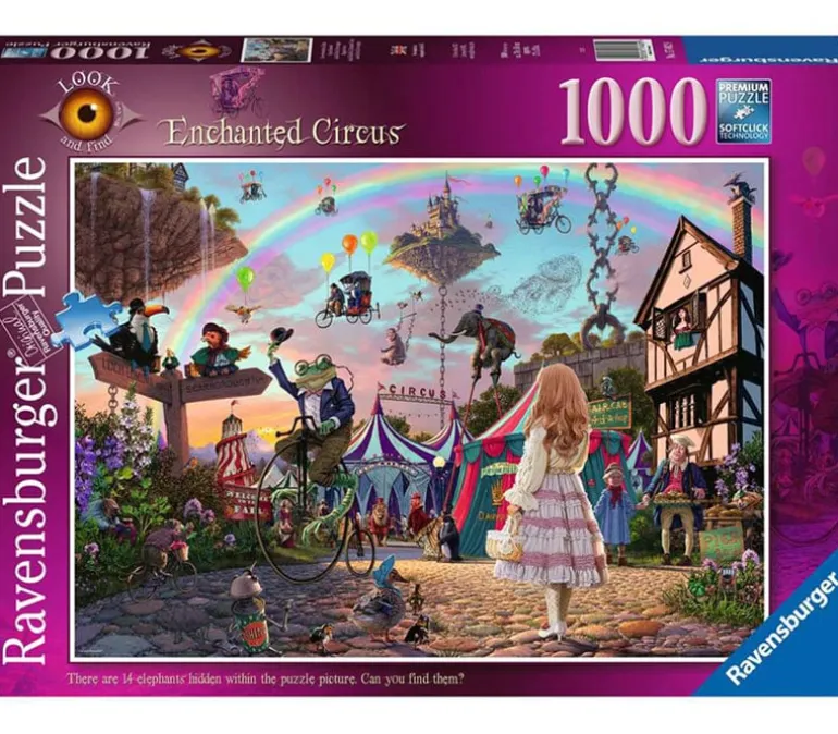 Look and Find Enchanged Circus Puzzle – 1000 Piece