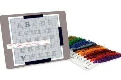 LoRan Magnet Board 8-inches by 10-inches with 6-inch ruler