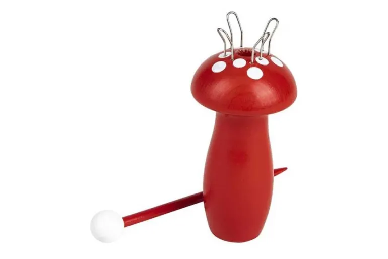 Lori Holt Vintage Knitting Mushroom with Needle