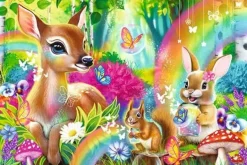 Lovable Woodland Friends – Two 24 XL Piece Puzzle Set