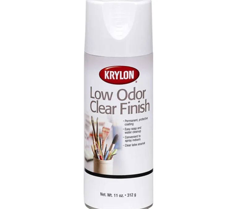 Low Odor Clear Finish Spray 11 oz. – Matte